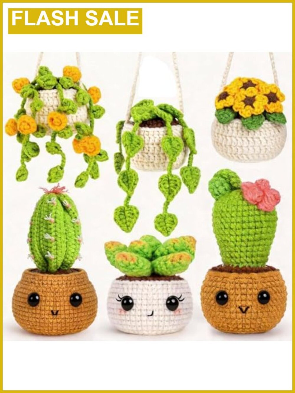Sewkitta Crochet Kit for Beginners Complete Starter Set with Video Tutorials